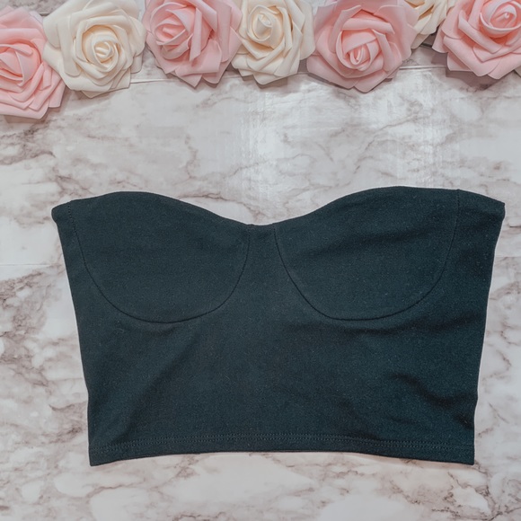 Joah Brown Bustier Tube Top - Picture 5 of 7